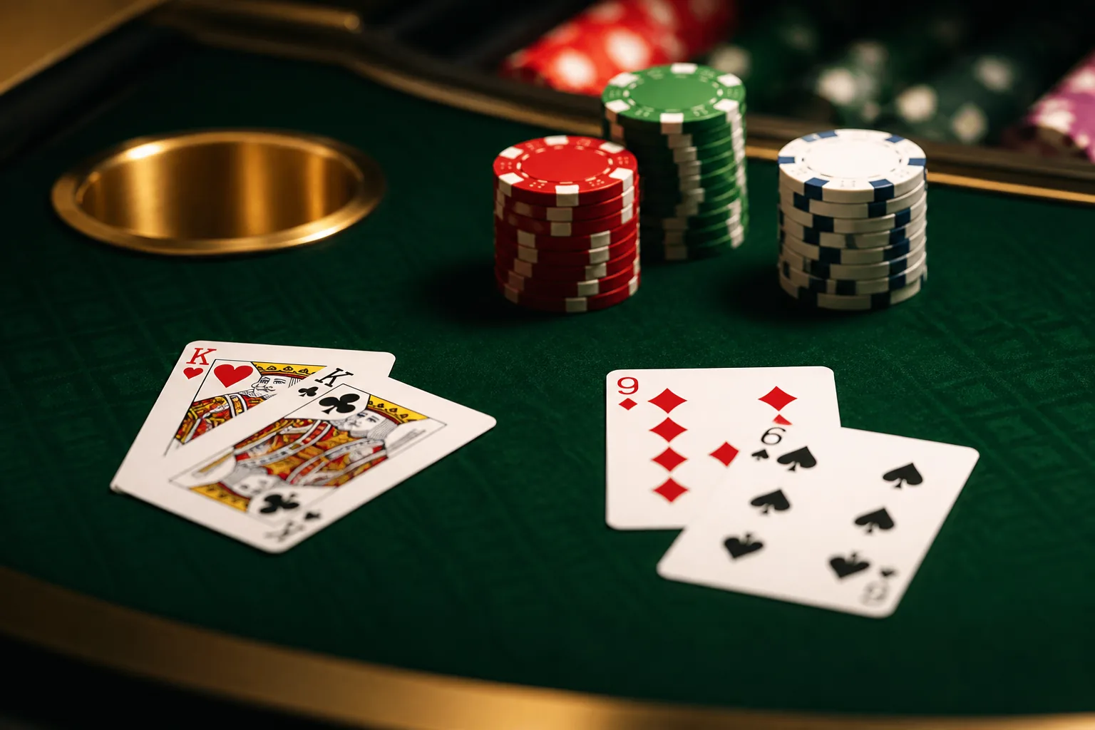 Baccarat category artwork for PokieSurf Casino